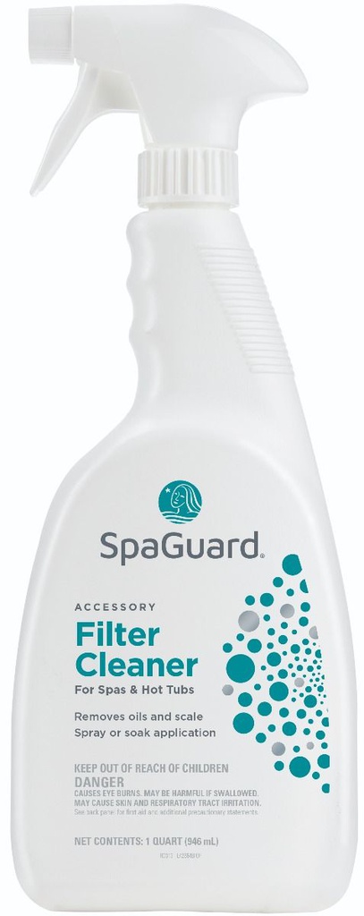 SPAGUARD FILTER CLEANER, 32 OZ