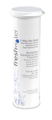 [80090] FRESHWATER® 5 WAY TEST STRIPS